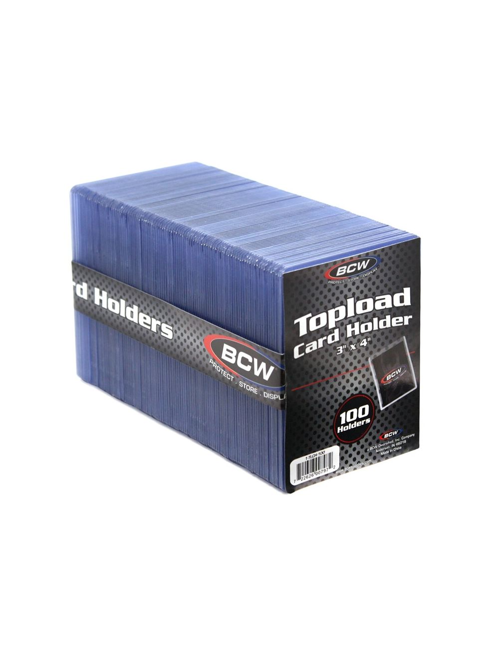 3x4 Topload Card Holder - Standard (100 CT. Pack) 3x4 Topload Card Holder - Standard (100 CT. Pack)