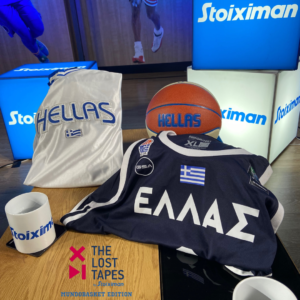 “The Lost Tapes - Mundobasket Edition", powered by Stoiximan, with Giorgos Sigalas and Aggelos Koronios! &ndash; Trace 'n Chase | Trading Cards and Memorabilia &ndash; Shop Trading Cards, Autographs and Supplies
