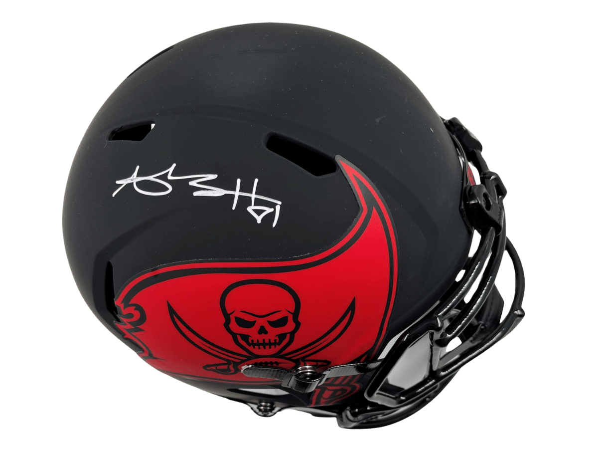 Antonio Brown Signed Tampa Bay Buccaneers Eclipse Full Size Speed Replica Helmet [JSA WIT100306] &ndash; Trace 'n Chase | Trading Cards and Memorabilia &ndash; Shop Trading Cards, Autographs and Supplies