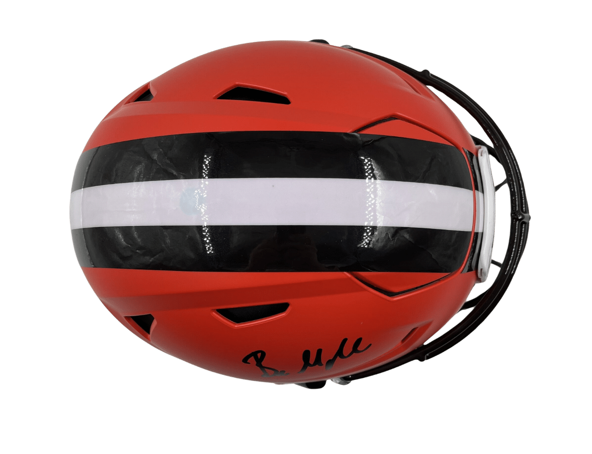 Baker Mayfield Signed Cleveland Browns Eclipse Full Size Speed Flex Helmet [B485467] &ndash; Trace 'n Chase | Trading Cards and Memorabilia &ndash; Shop Trading Cards, Autographs and Supplies