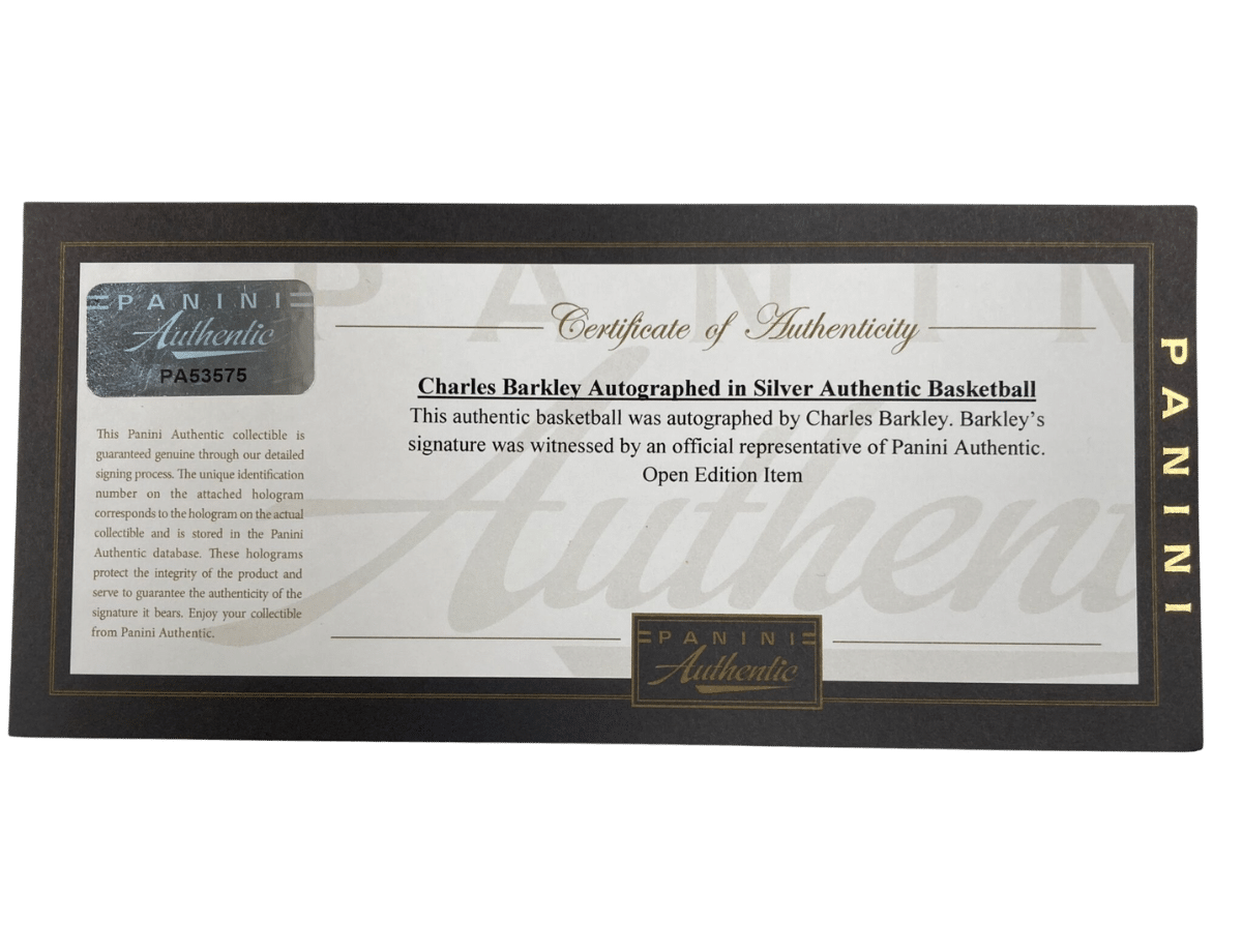 Charles Barkley Houston Rockets Authentic Signed Spalding Basketball w/ Silver Signature [PA 53575] &ndash; Trace 'n Chase | Trading Cards and Memorabilia &ndash; Shop Trading Cards, Autographs and Supplies