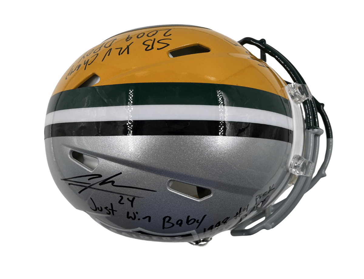 Charles Woodson Signed Raiders-Packers Half & Half Full Size Speed Authentic Helmet #d 12/21 [B478764] &ndash; Trace 'n Chase | Trading Cards and Memorabilia &ndash; Shop Trading Cards, Autographs and Supplies
