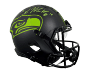 D.K. Metcalf Signed Seattle Seahawks Eclipse Full Size Speed Replica Helmet [BAS WF05408]