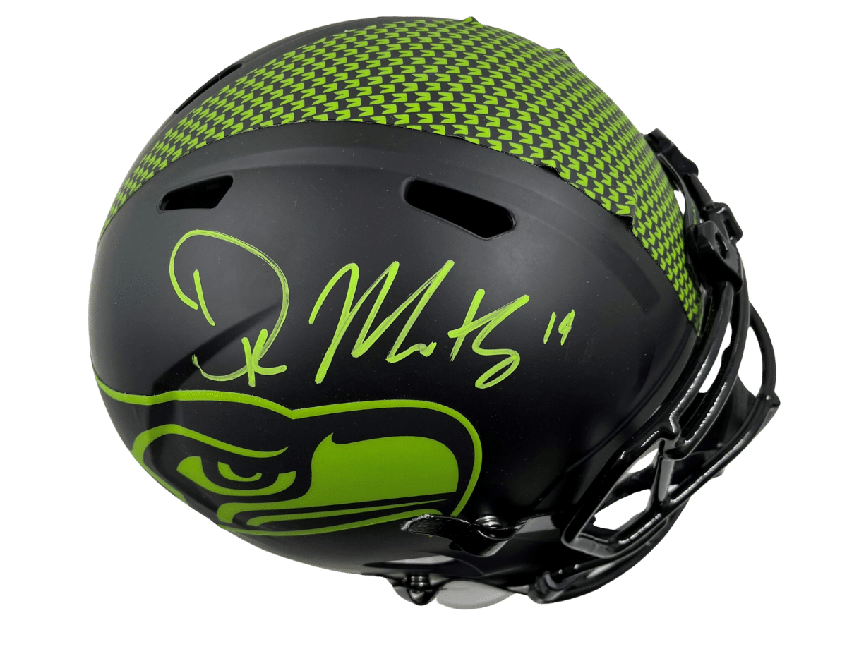 D.K. Metcalf Signed Seattle Seahawks Eclipse Full Size Speed Replica Helmet [BAS WF05408] &ndash; Trace 'n Chase | Trading Cards and Memorabilia &ndash; Shop Trading Cards, Autographs and Supplies