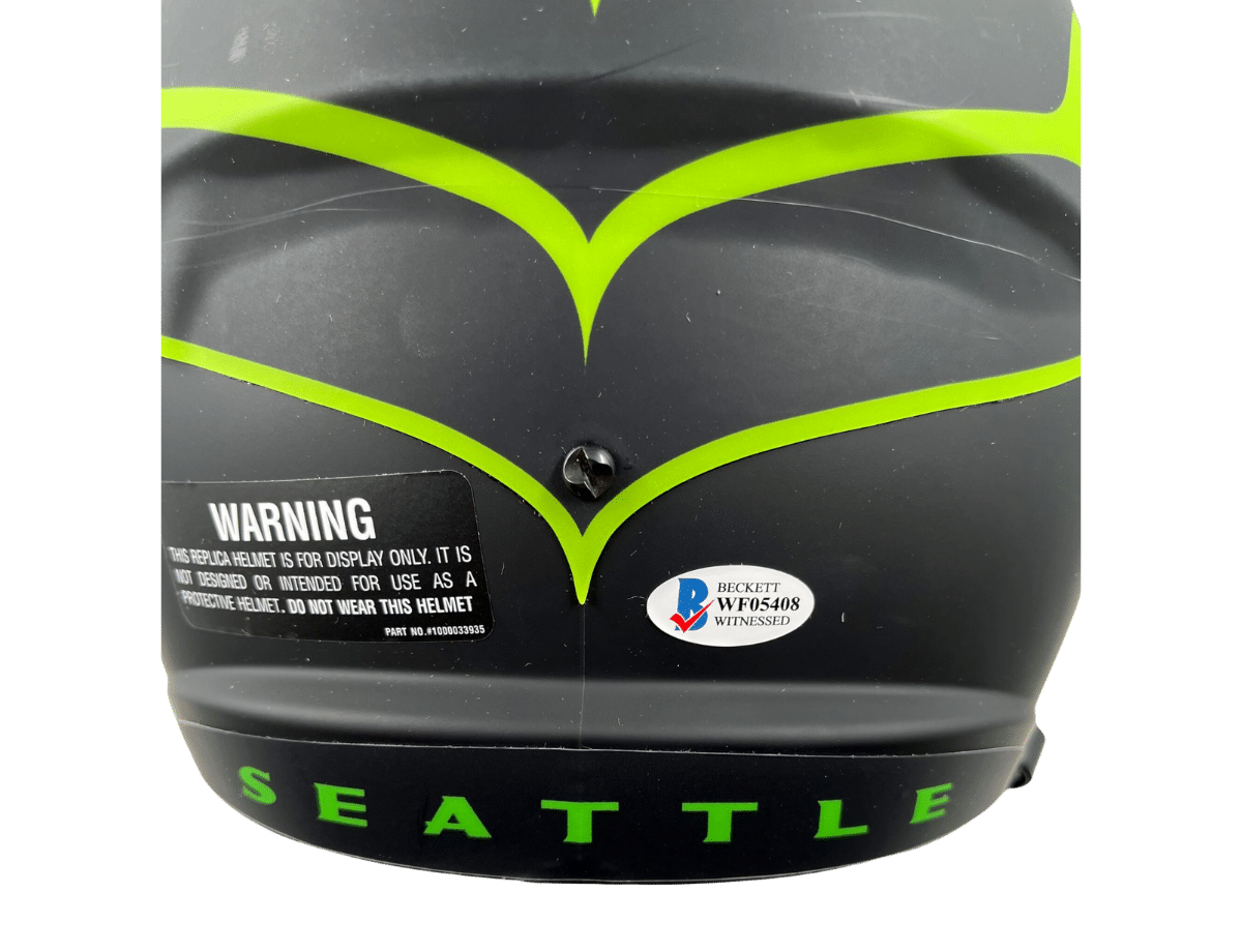D.K. Metcalf Signed Seattle Seahawks Eclipse Full Size Speed Replica Helmet [BAS WF05408] &ndash; Trace 'n Chase | Trading Cards and Memorabilia &ndash; Shop Trading Cards, Autographs and Supplies