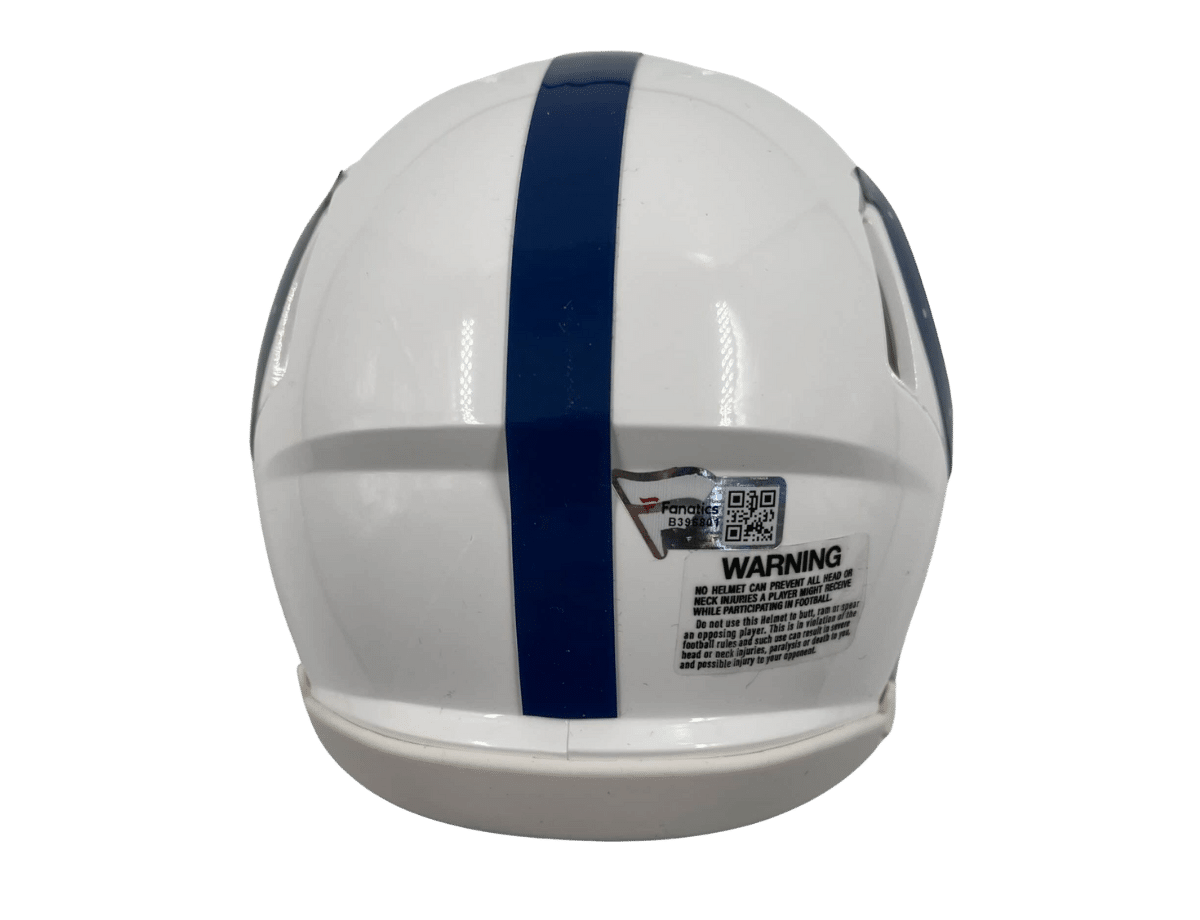 Darius Leonard Signed Indianapolis Colts Speed Mini Helmet [B396801] &ndash; Trace 'n Chase | Trading Cards and Memorabilia &ndash; Shop Trading Cards, Autographs and Supplies