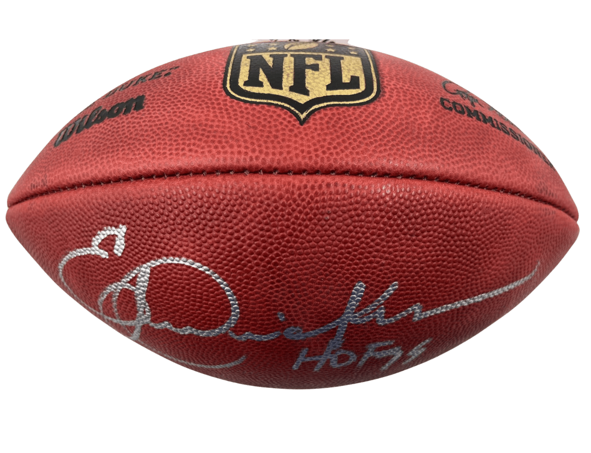 Eric Dickerson Signed HOF 99' NFL Pro Football [B479594] &ndash; Trace 'n Chase | Trading Cards and Memorabilia &ndash; Shop Trading Cards, Autographs and Supplies