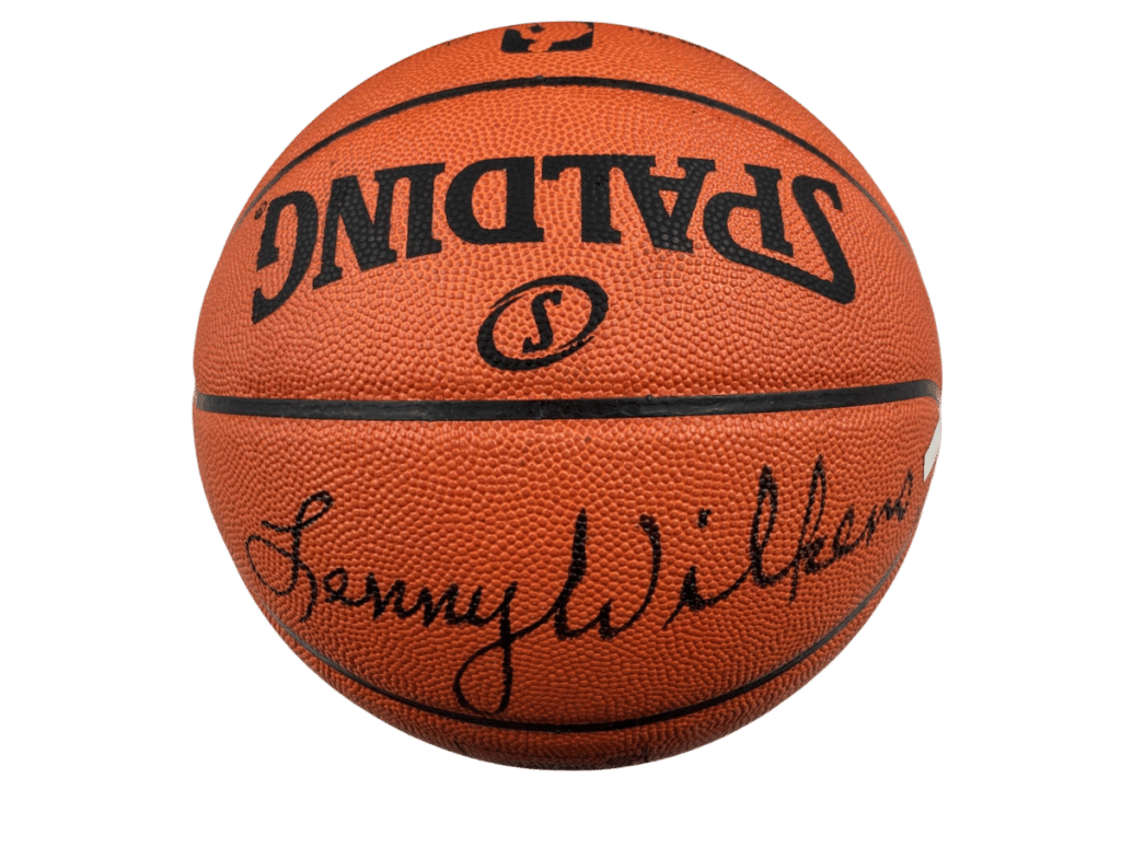 Lenny-Wilkens-Seattle-Supersonics-Authentic-Numbered-Signed-Spalding-Basketball-w-Black-Signature-2050-PA-61476