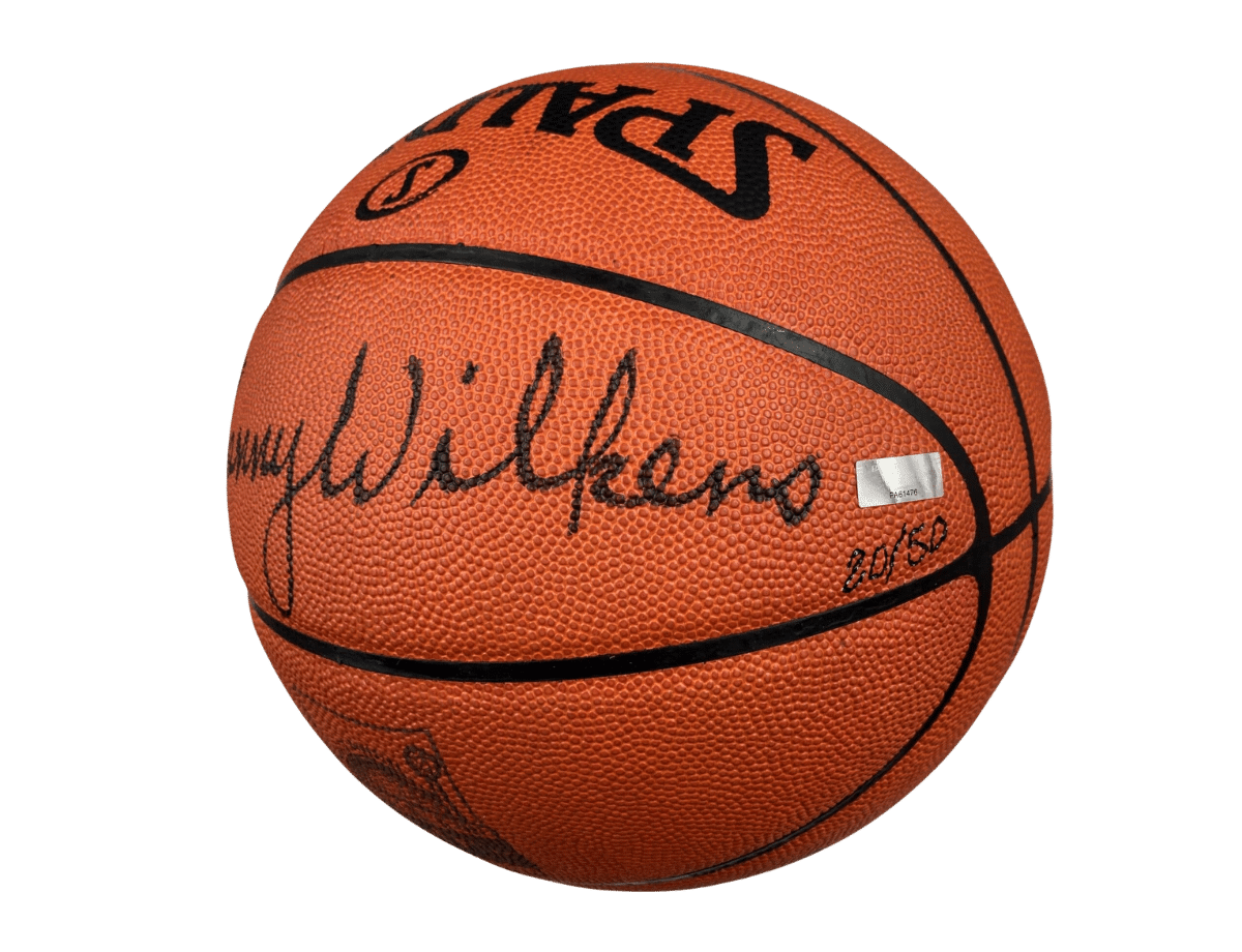 Lenny Wilkens Seattle Supersonics Numbered Signed Spalding Basketball Black Signature 20/50 [PA 61476] &ndash; Trace 'n Chase | Trading Cards and Memorabilia &ndash; Shop Trading Cards, Autographs and Supplies