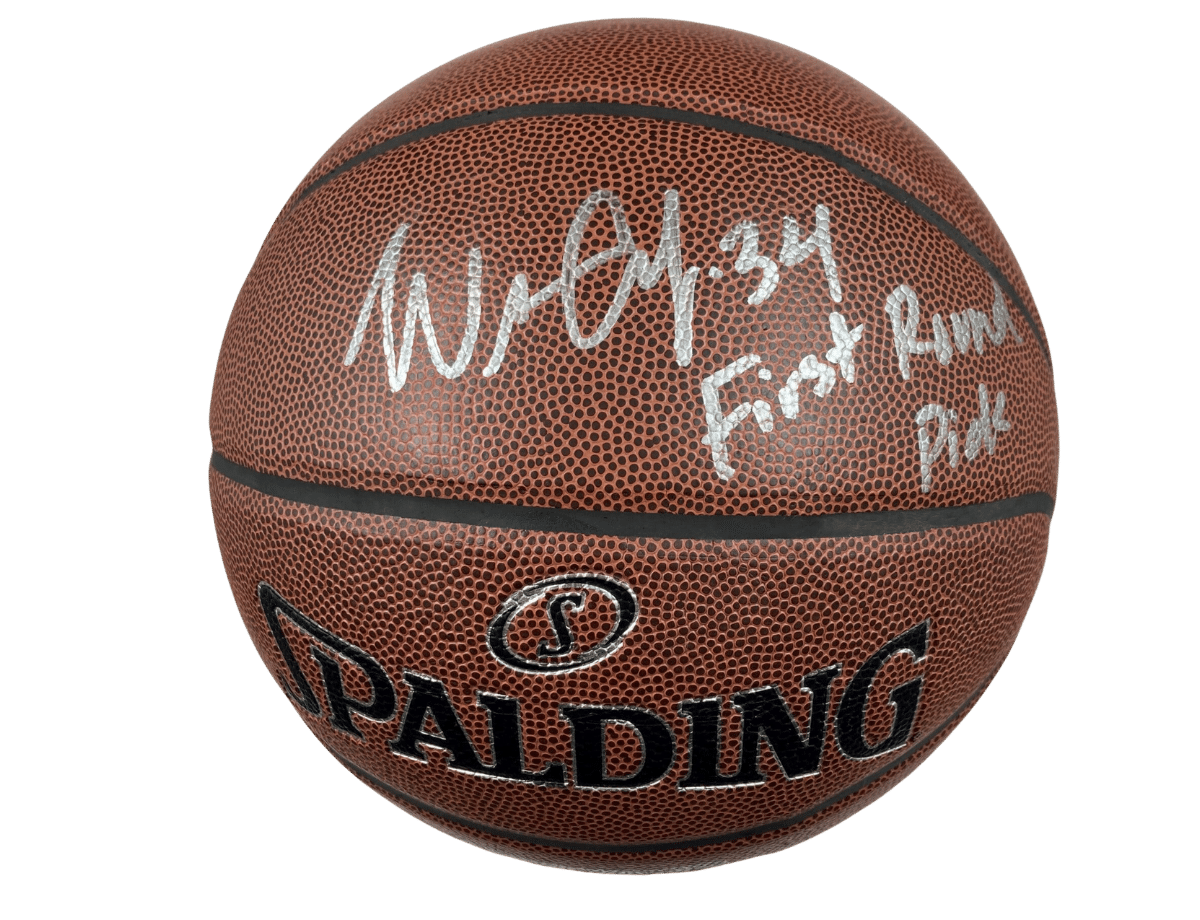 Wendell-Carter-Jr (1) Wendell Carter Jr. Chicago Bulls Authentic Signed Spalding Basketball