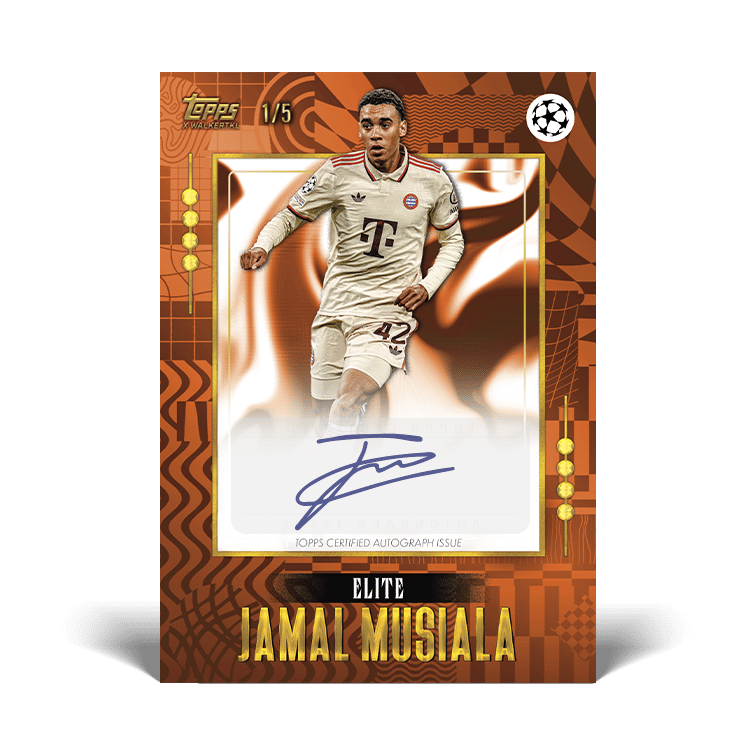 2024-25 Topps UEFA Club Competitions Gold Hobby Box &ndash; Trace 'n Chase | Trading Cards and Memorabilia &ndash; Shop Trading Cards, Autographs and Supplies