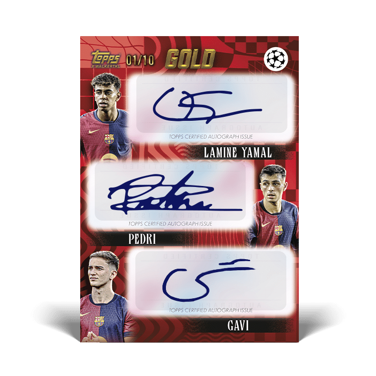 2024-25 Topps UEFA Club Competitions Gold Hobby Box &ndash; Trace 'n Chase | Trading Cards and Memorabilia &ndash; Shop Trading Cards, Autographs and Supplies