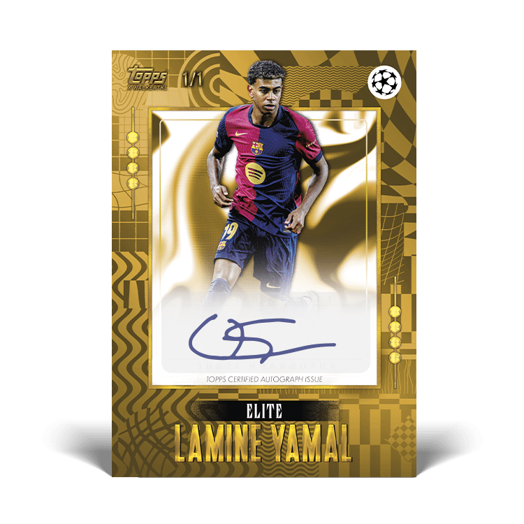 2024-25 Topps UEFA Club Competitions Gold Hobby Box &ndash; Trace 'n Chase | Trading Cards and Memorabilia &ndash; Shop Trading Cards, Autographs and Supplies