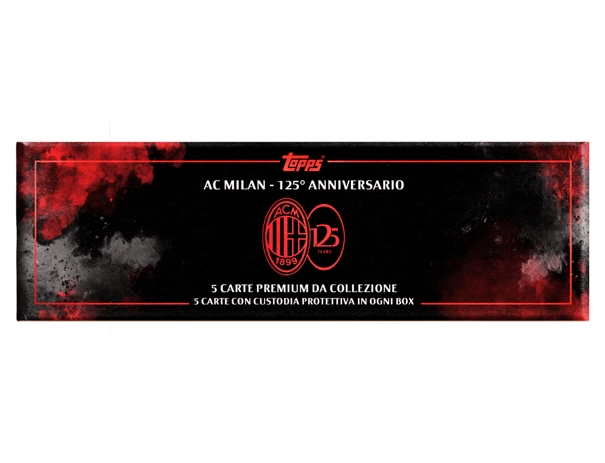 TOPPS AC MILAN 125 ANNIVERSARY (1) Topps AC Milan