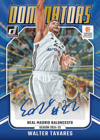 2024-25 Panini Donruss Turkish Airlines EuroLeague Basketball Hobby Box &ndash; Trace 'n Chase | Trading Cards and Memorabilia &ndash; Shop Trading Cards, Autographs and Supplies