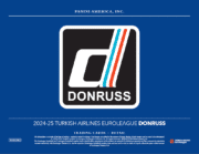 2024-25 Panini Donruss Turkish Airlines EuroLeague Basketball Gravity Box